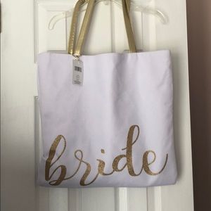 Bride tote bag